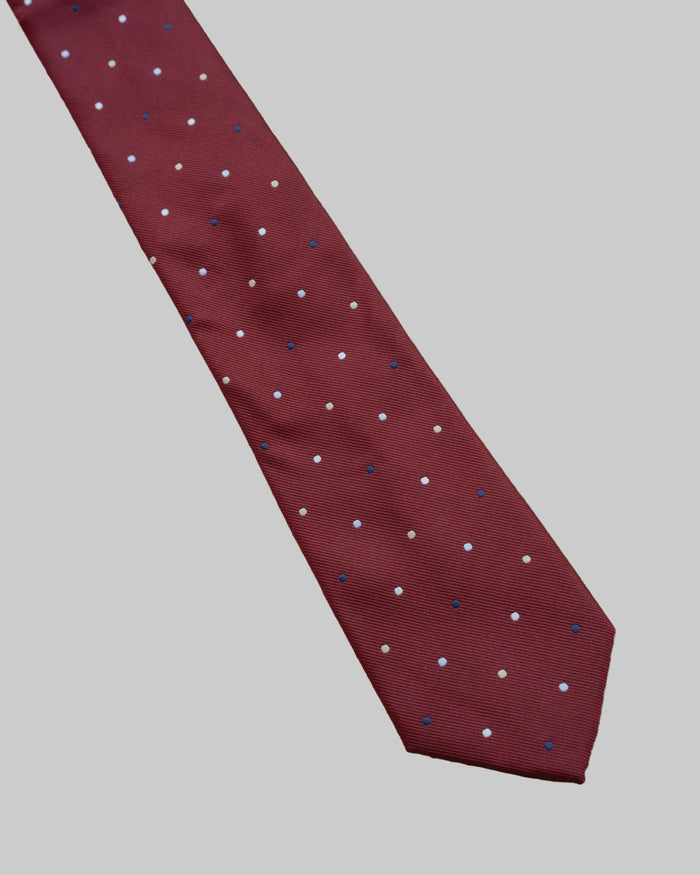 CORBATA BURDEOS TOPOS