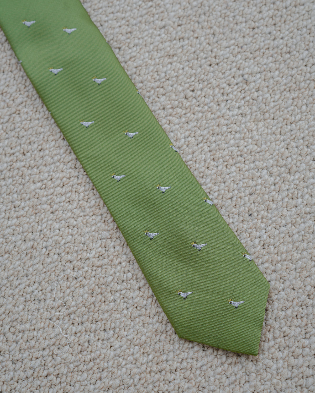 CORBATA VERDE DISEÑO