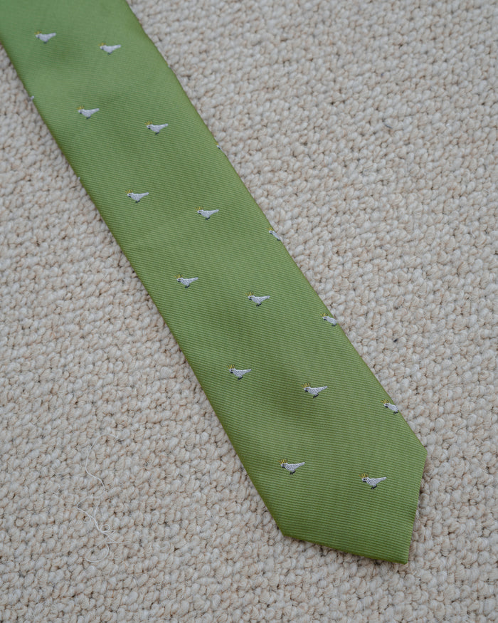 CORBATA VERDE DISEÑO