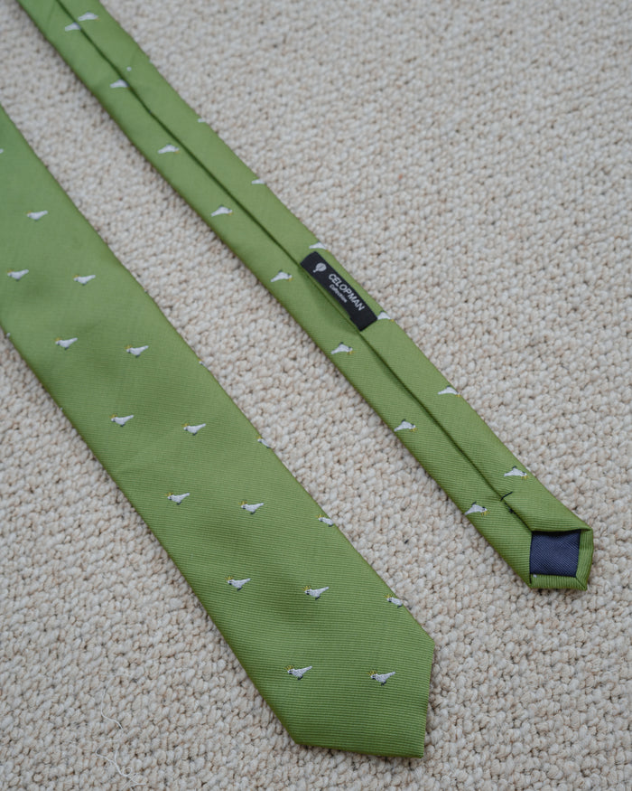CORBATA VERDE DISEÑO