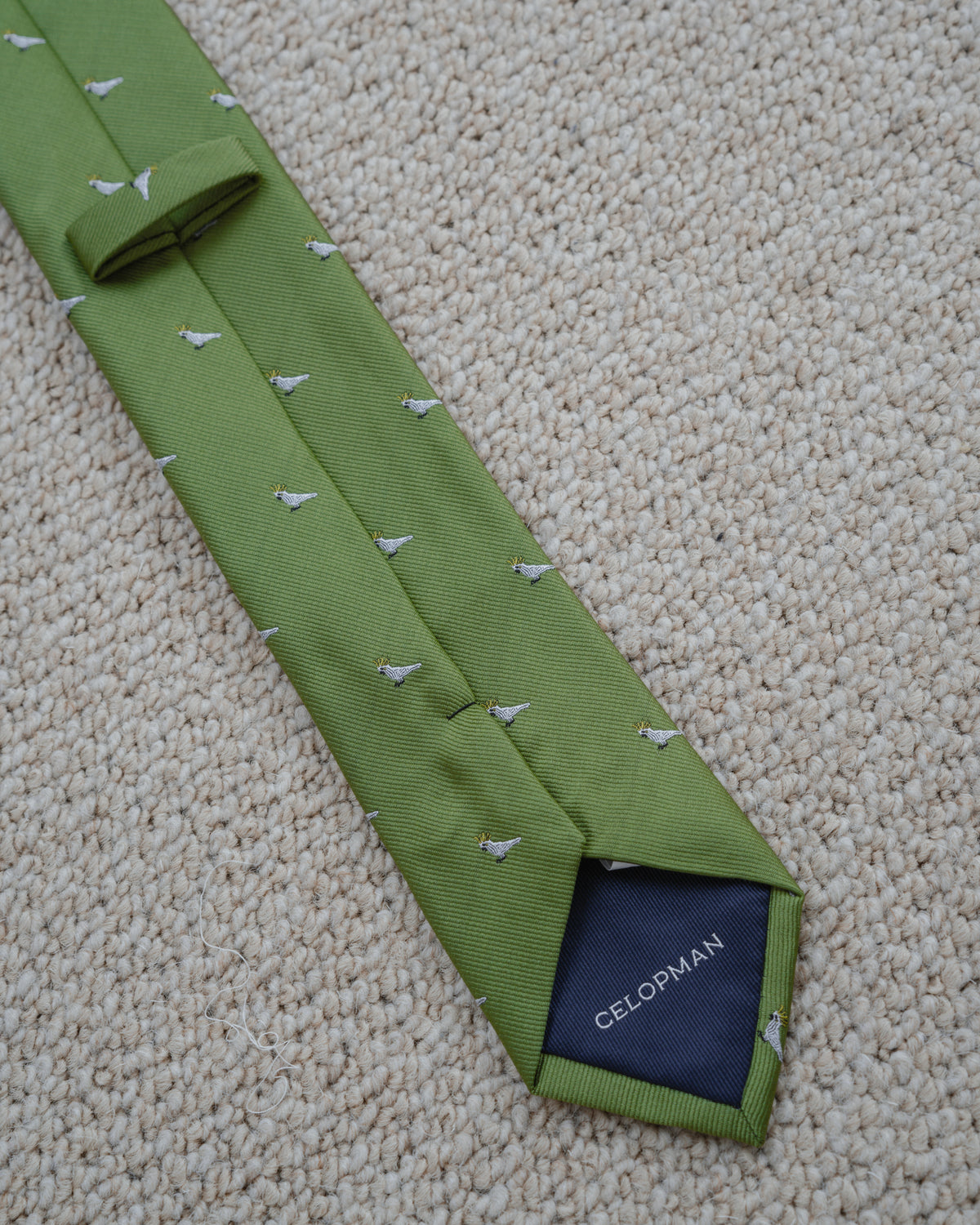 CORBATA VERDE DISEÑO