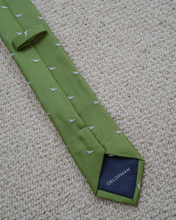 CORBATA VERDE DISEÑO