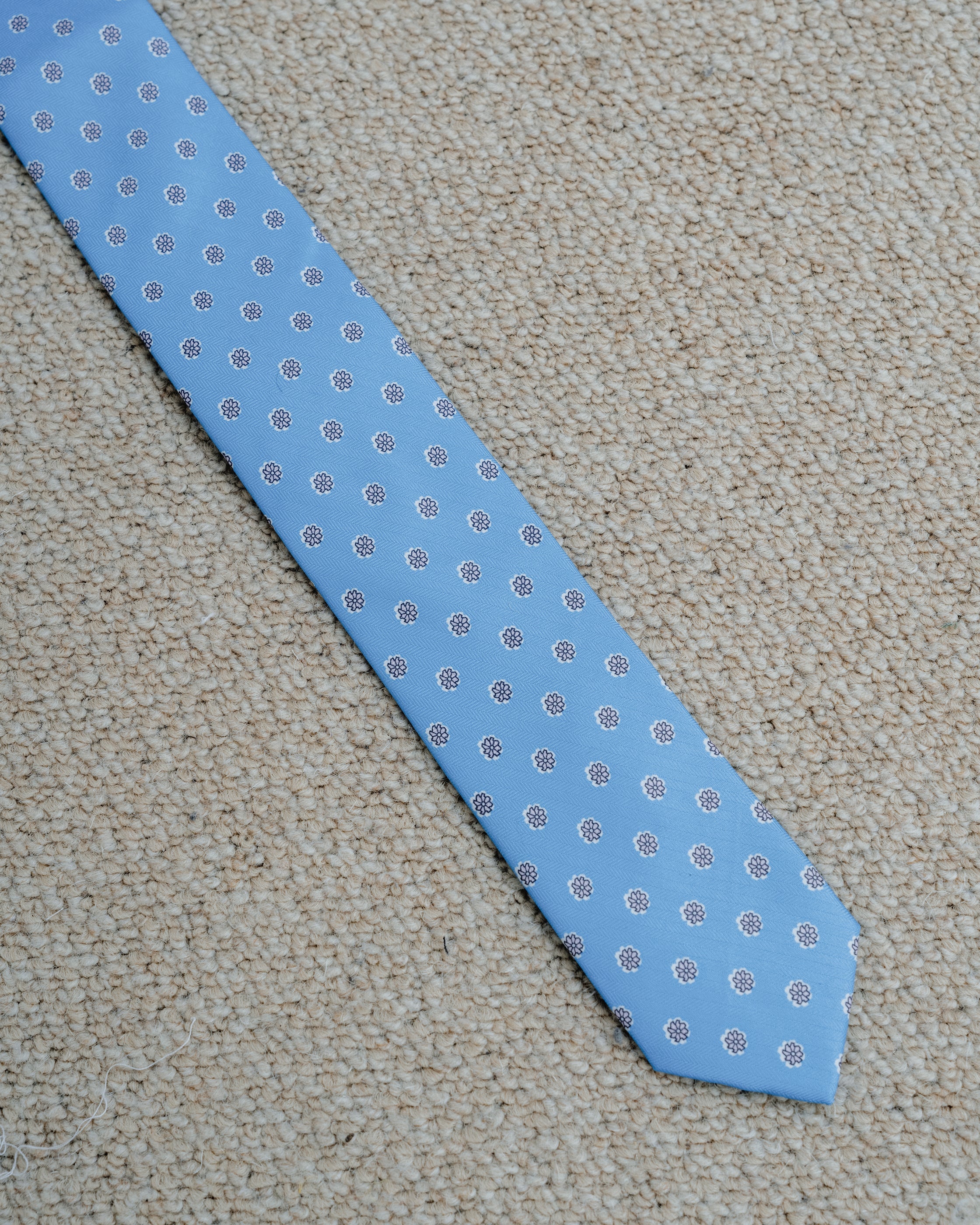 CORBATA DISEÑO FLOR