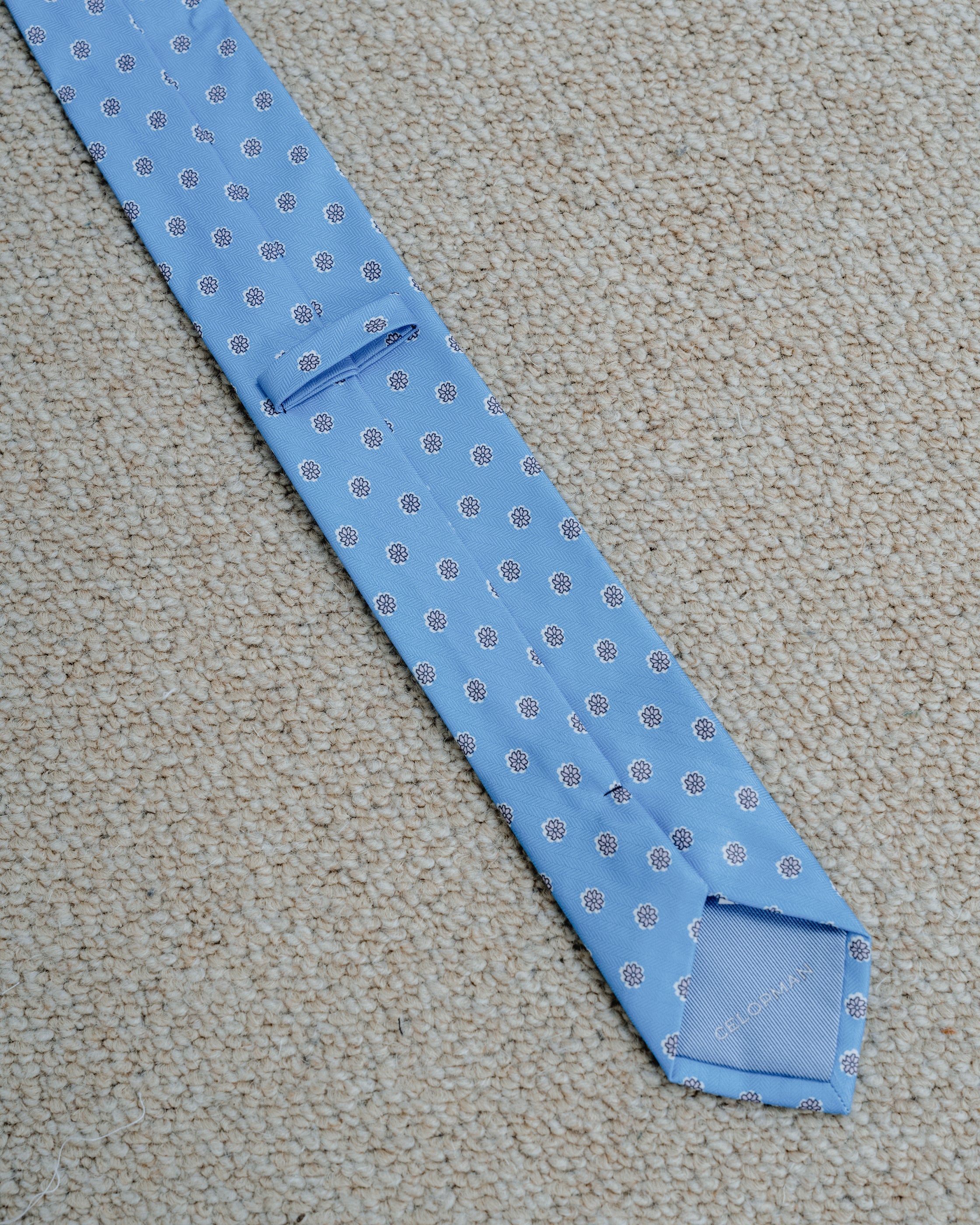 CORBATA DISEÑO FLOR