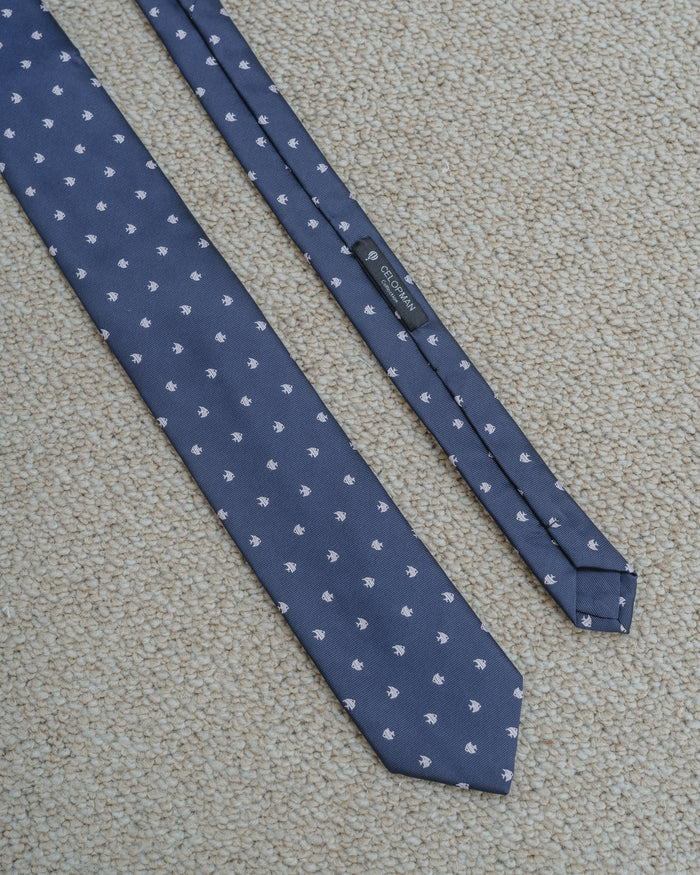 CORBATA DISEÑO PEZ