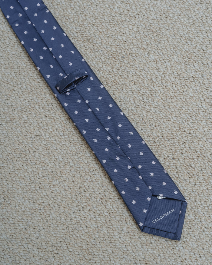 CORBATA DISEÑO PEZ