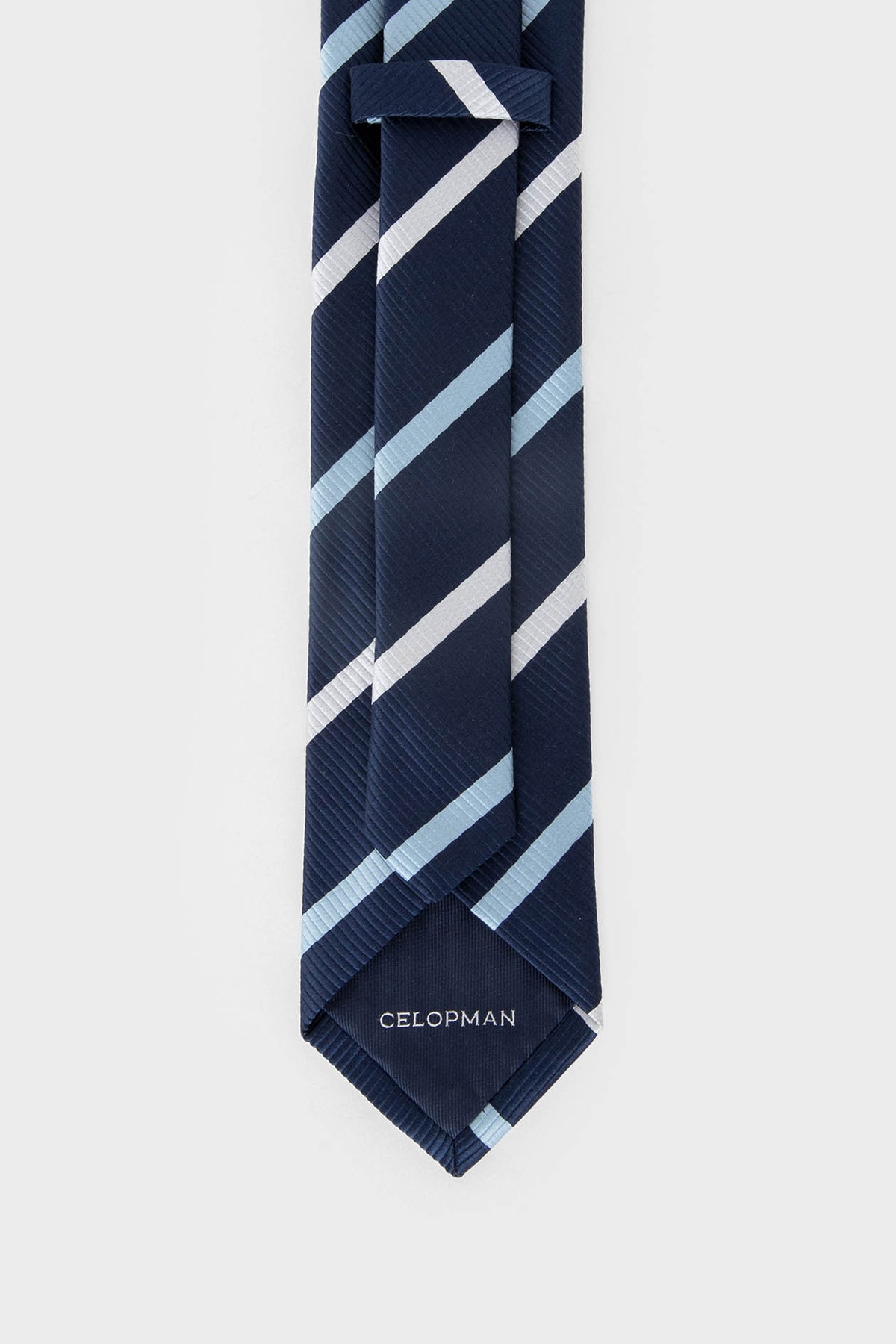 CORBATA AZUL DIAGONAL