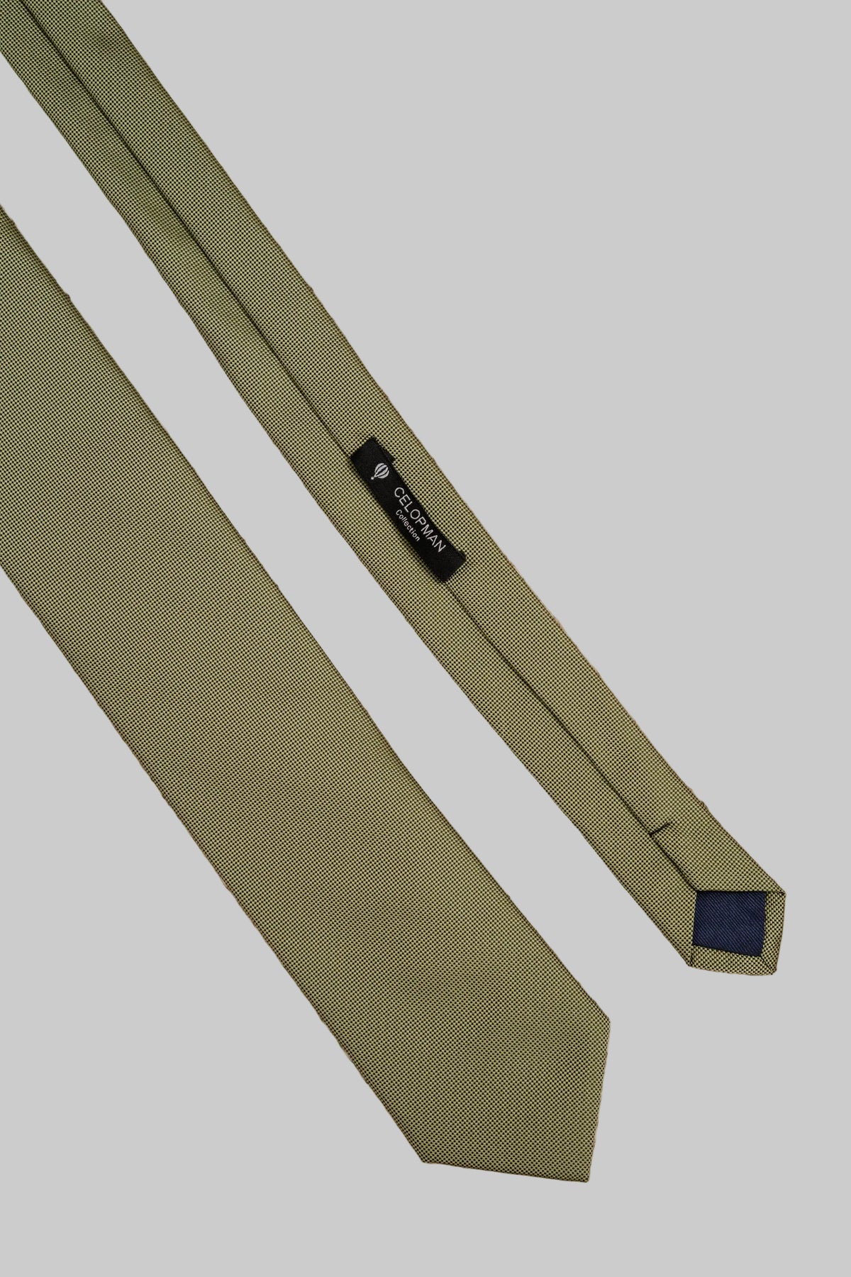 CORBATA BÁSICA CUADRILLÉ PISTACHO