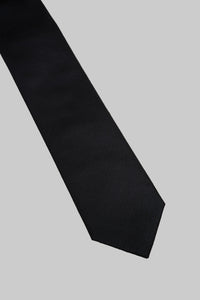 CORBATA BÁSICA CUADRILLÉ NEGRA