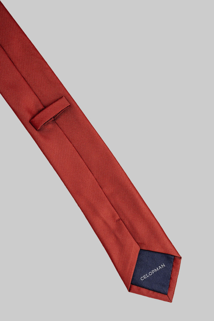 CORBATA BÁSICA CUADRILLÉ ROJA