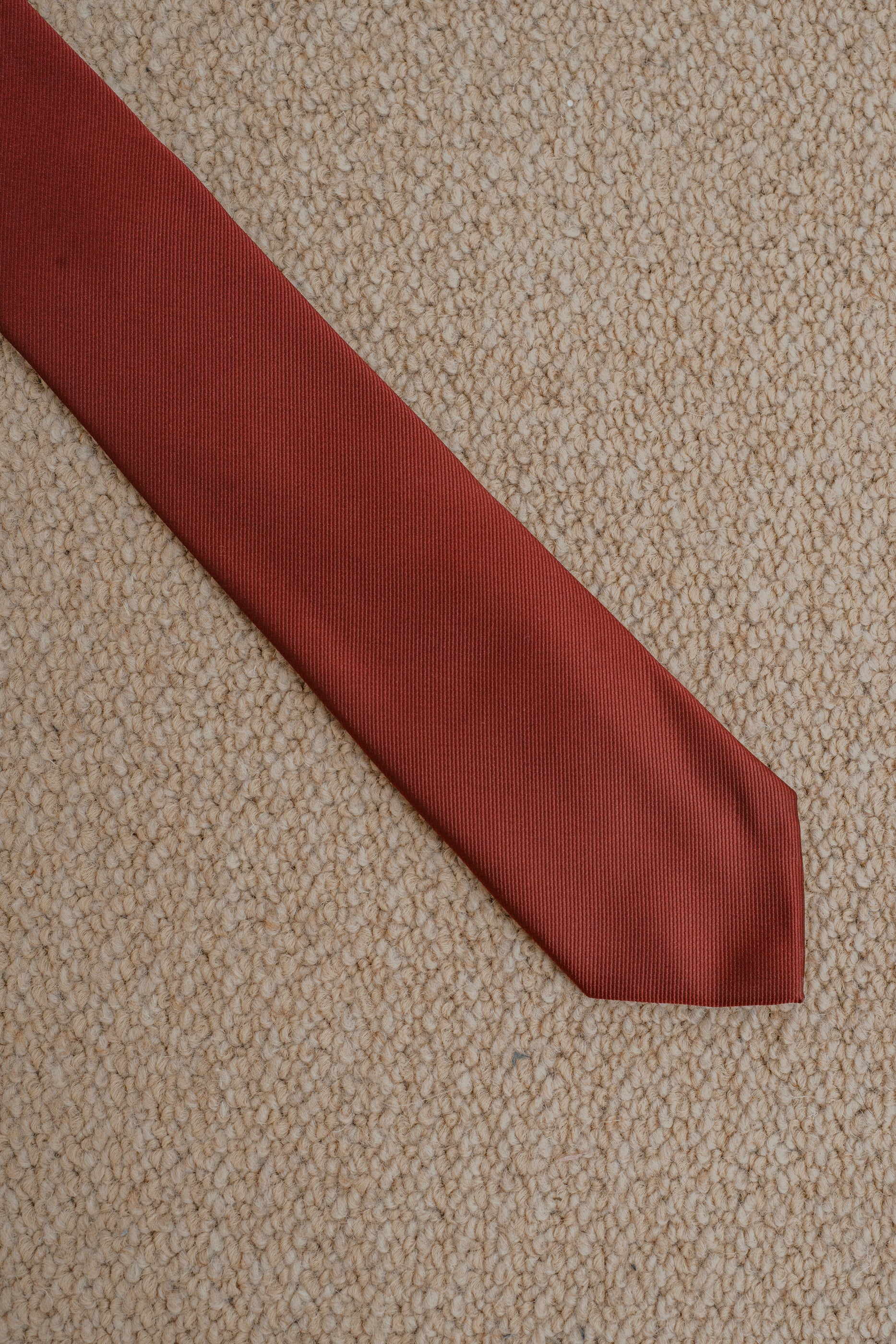 CORBATA BÁSICA OTTOMAN BURDEOS