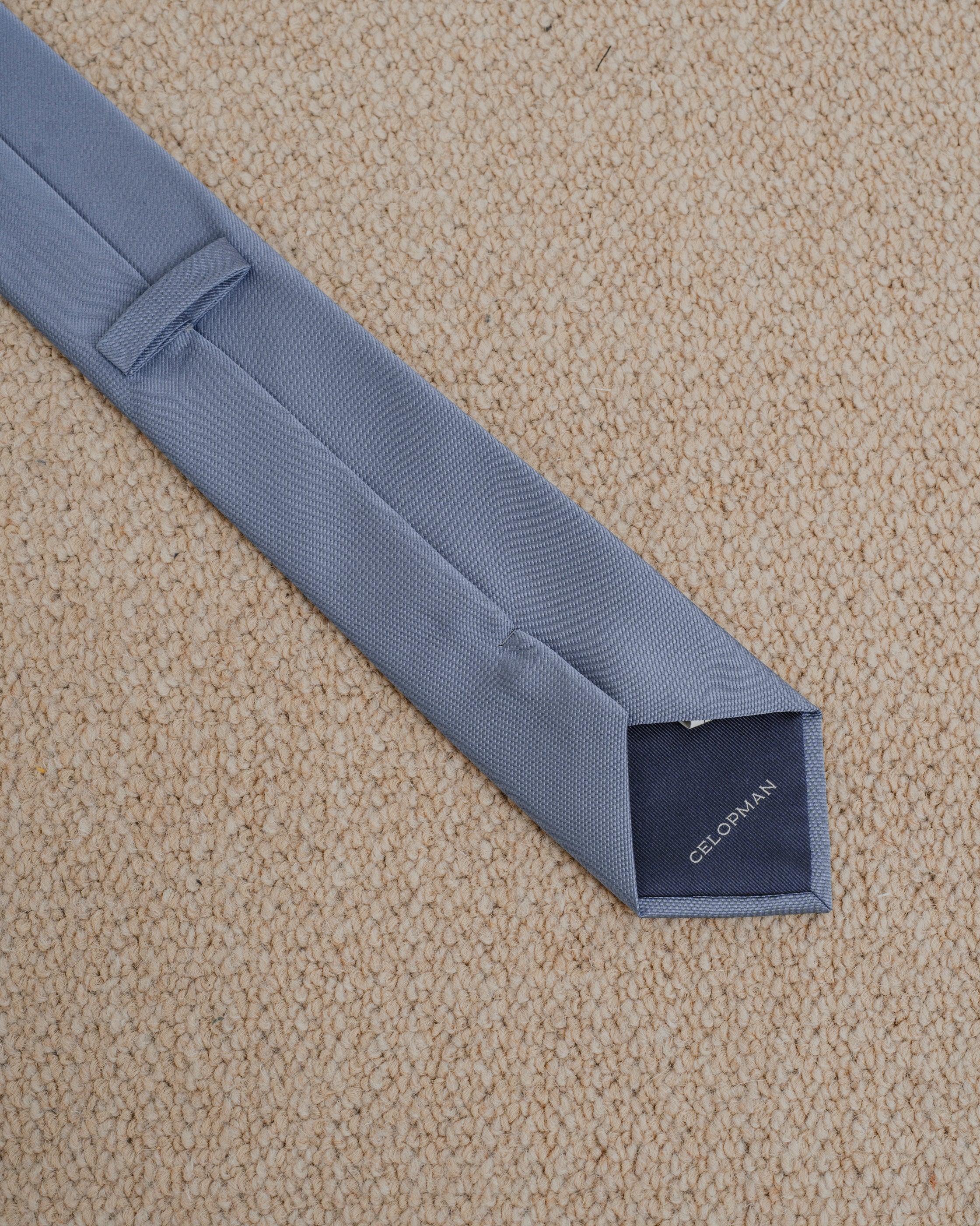 CORBATA BÁSICA OTTOMAN CELESTE