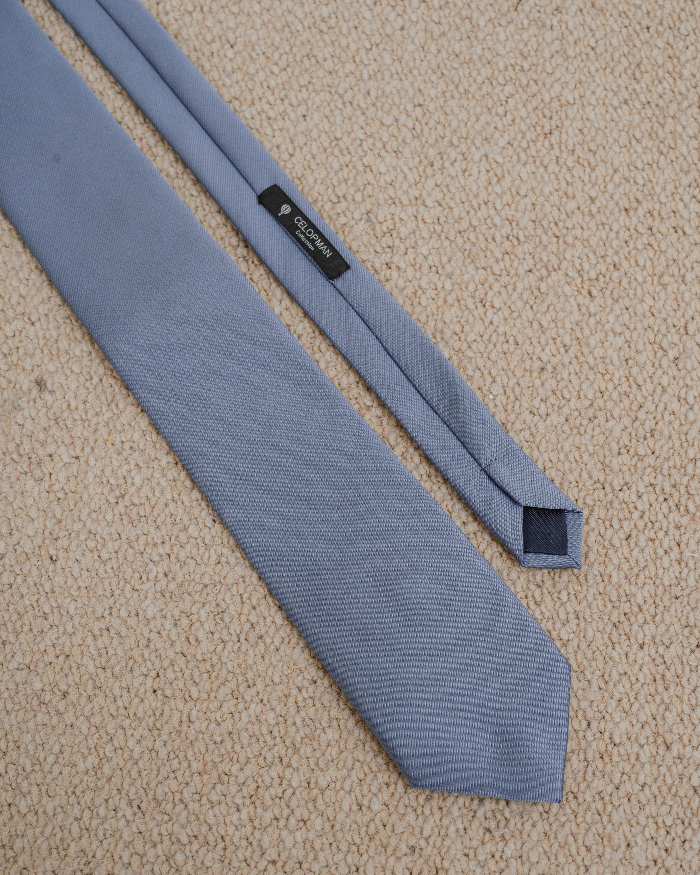 CORBATA BÁSICA OTTOMAN CELESTE