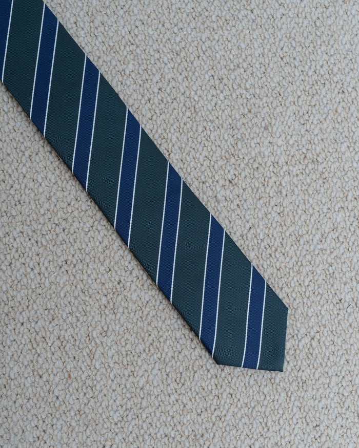 CORBATA VERDE RAYA DIAGONAL