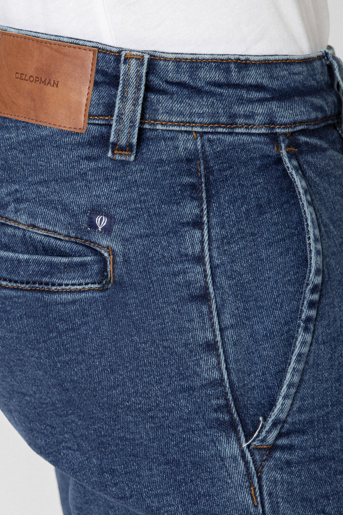 PANTALÓN CHINO SLIM DENIM