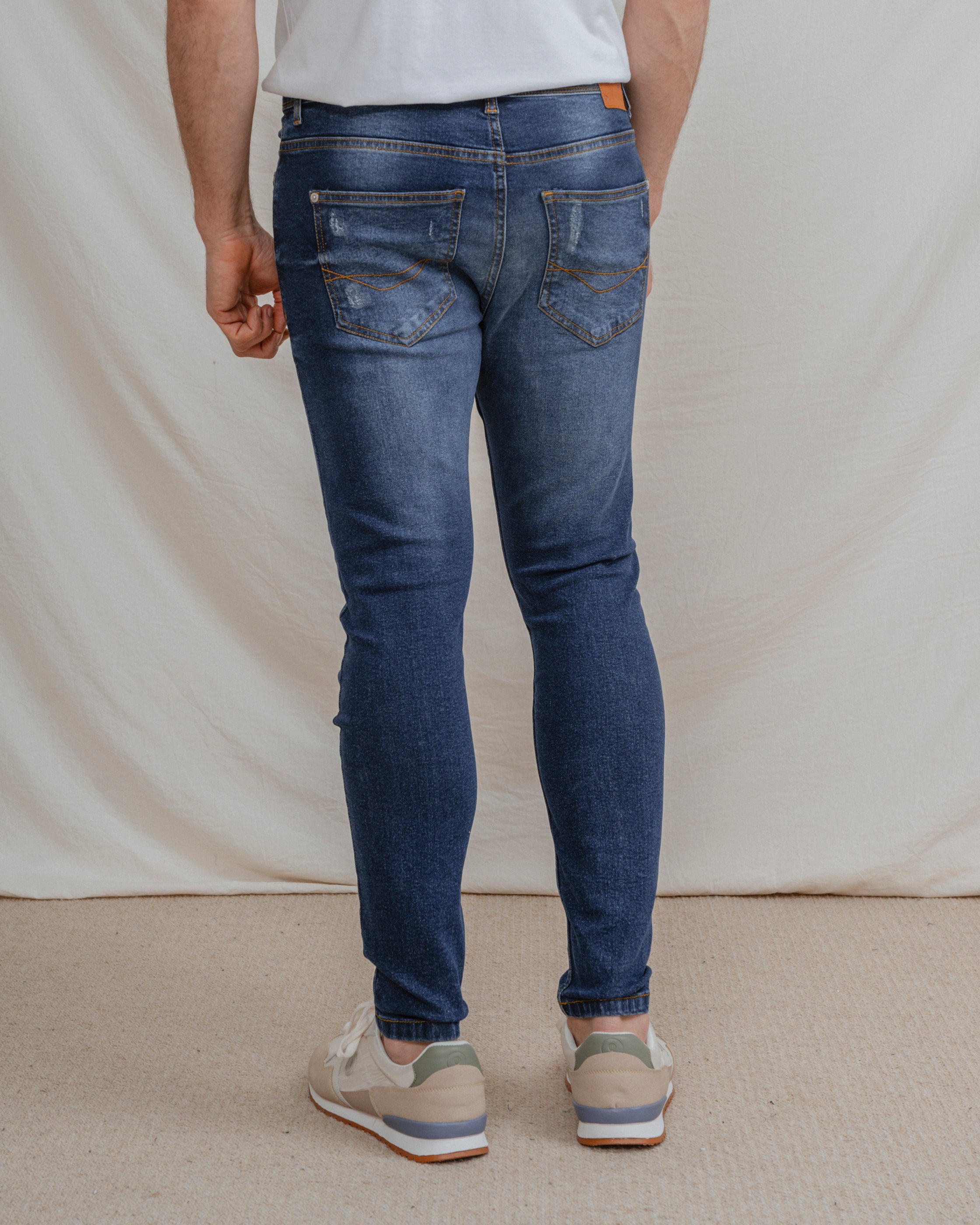 DENIM SKINNY BÁSICO ROTOS