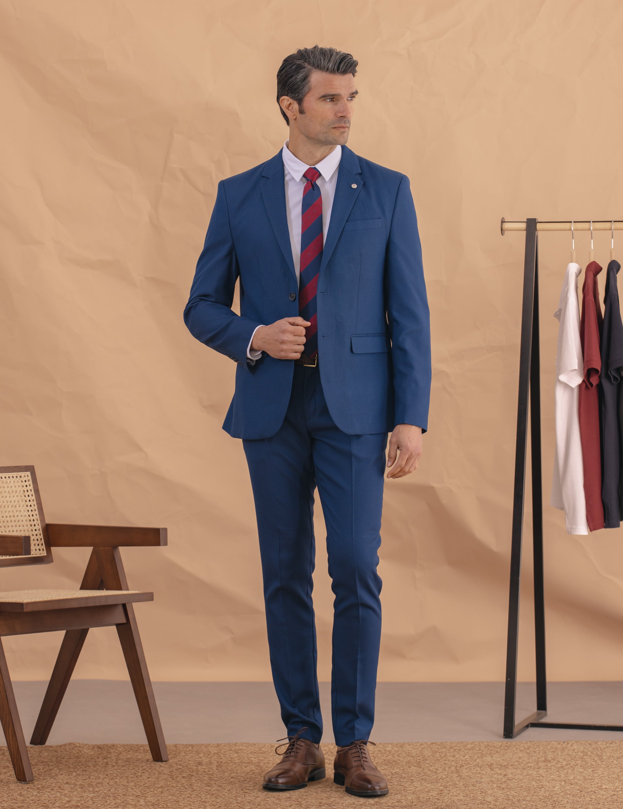 PANTALÓN TRAJE AZUL