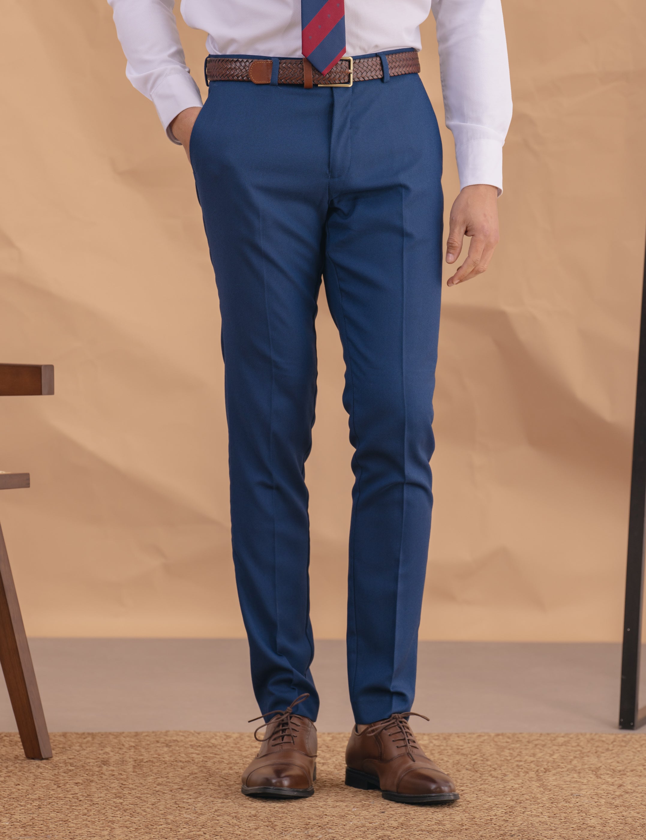 PANTALÓN TRAJE AZUL