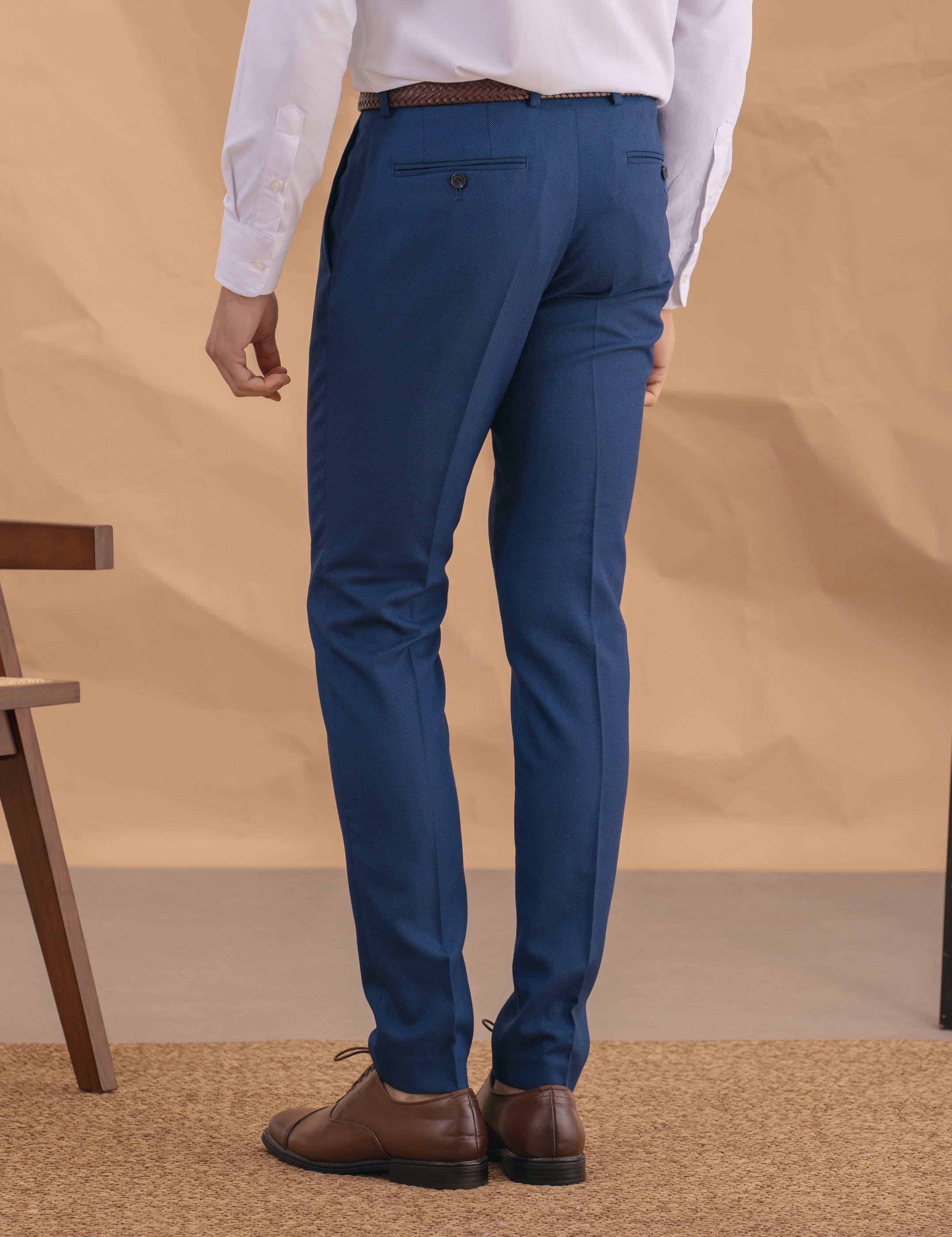 PANTALÓN TRAJE AZUL