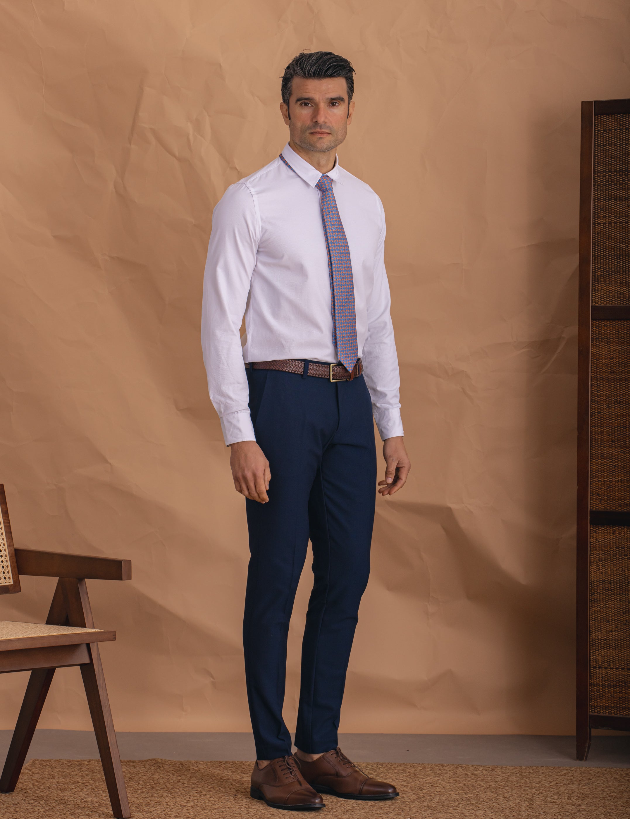 PANTALÓN TRAJE AZUL