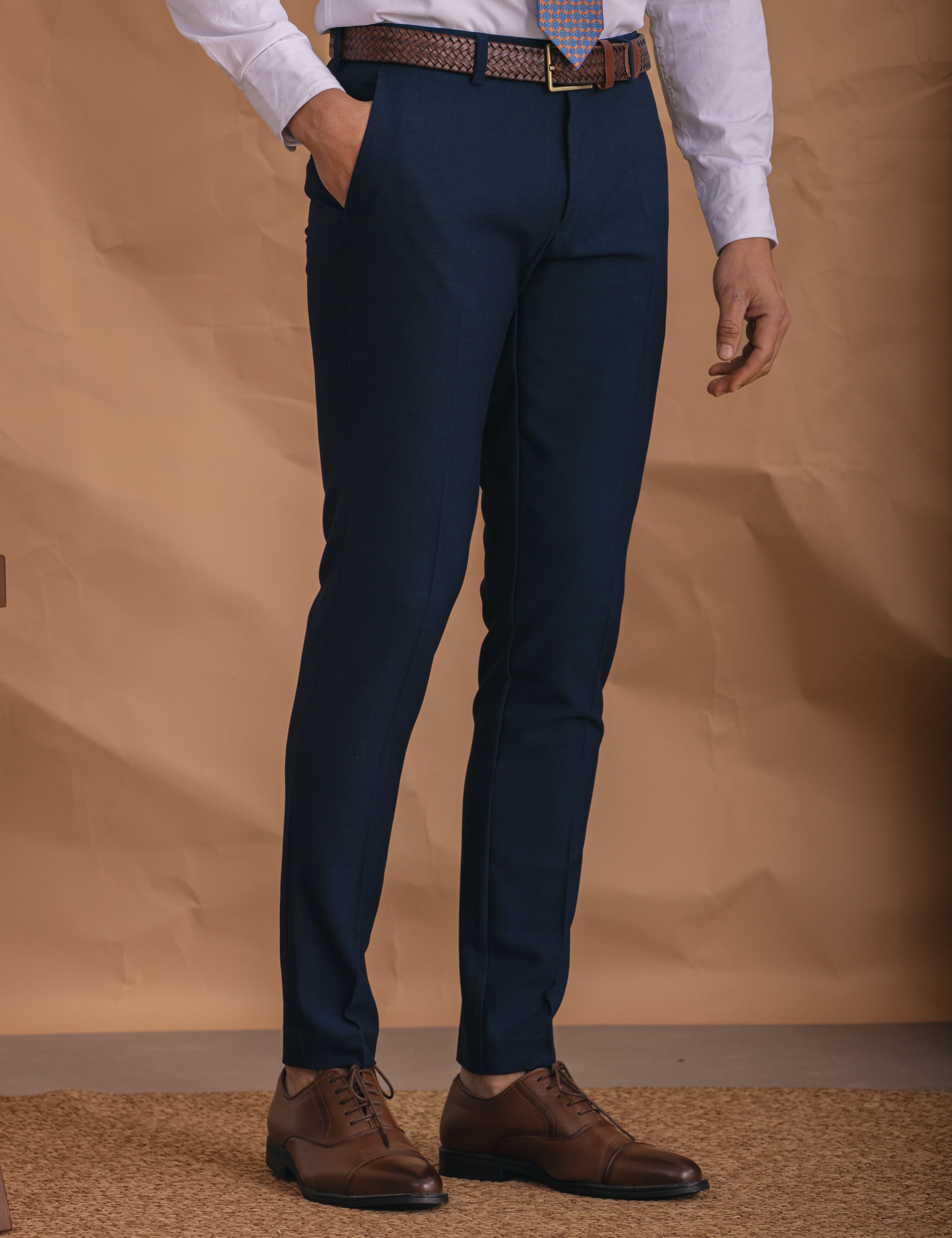 PANTALÓN TRAJE AZUL