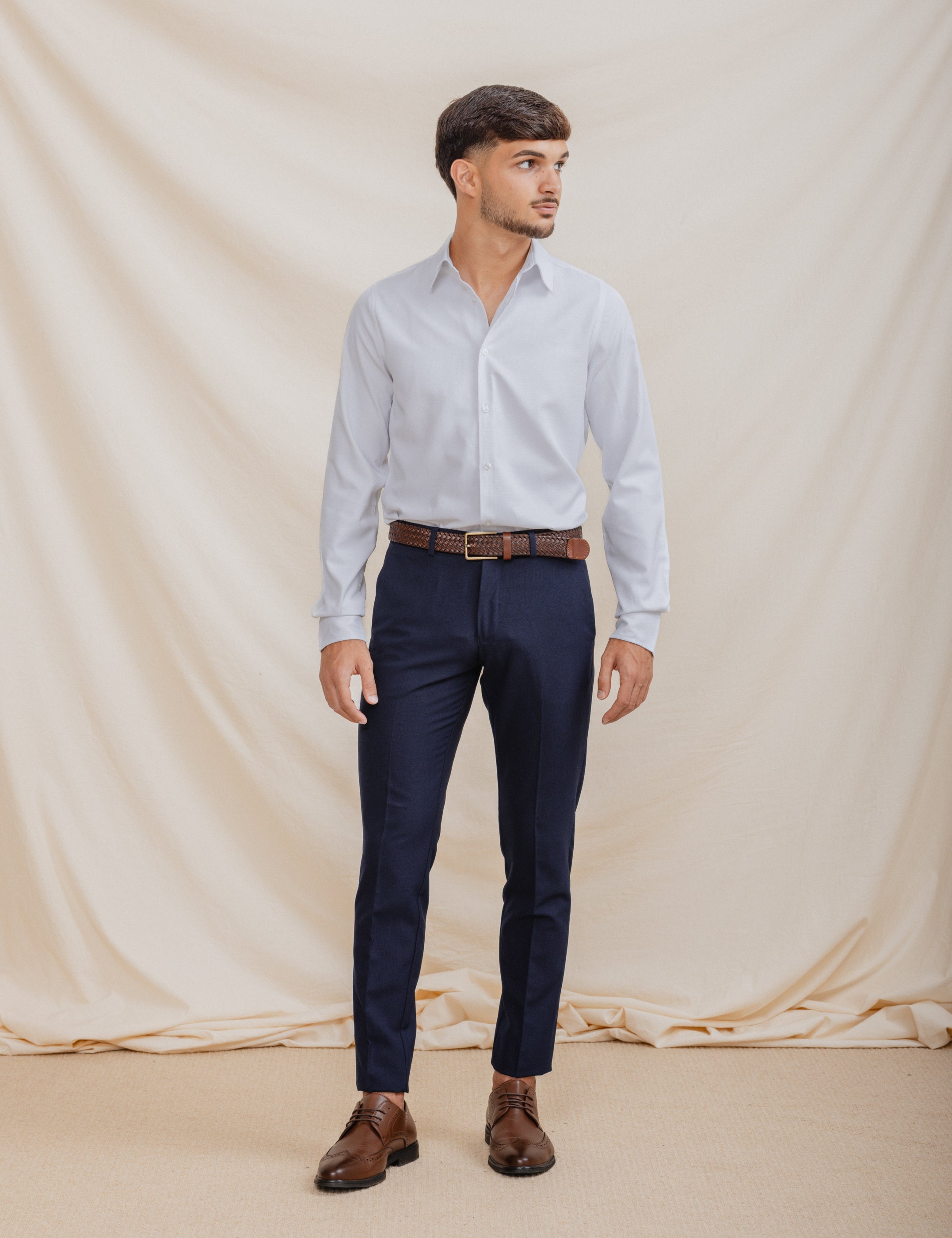 PANTALÓN TRAJE AZUL