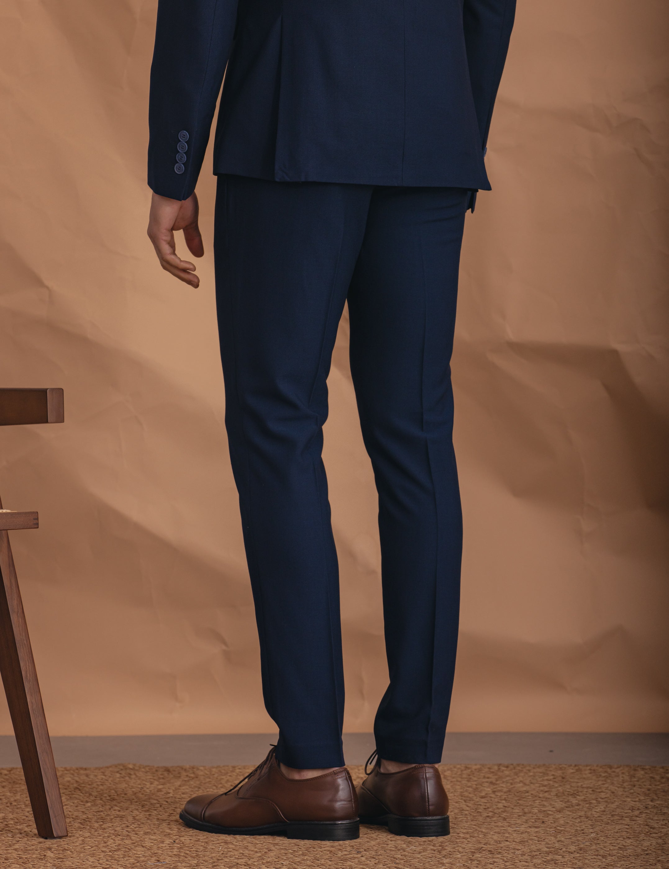 PANTALÓN TRAJE AZUL