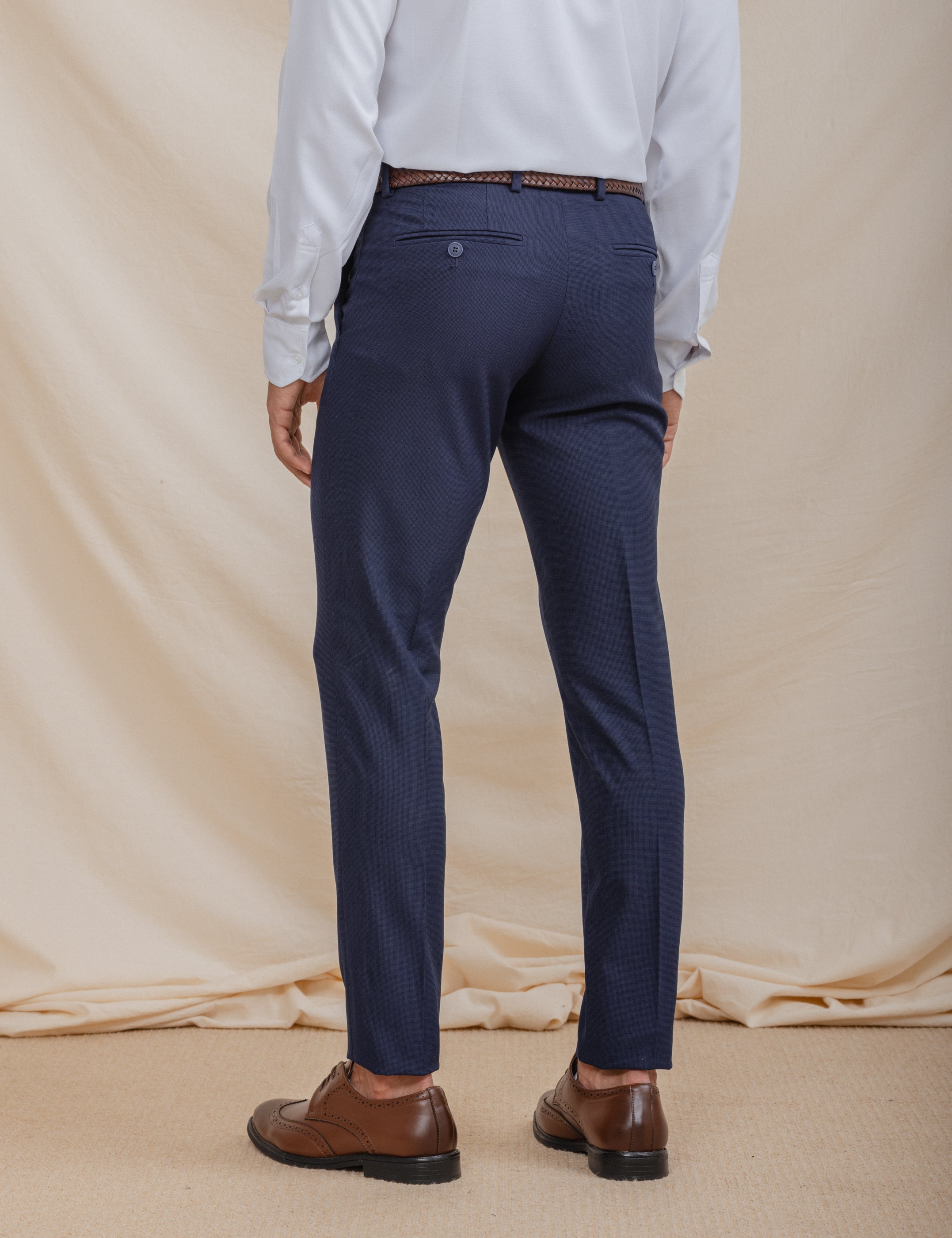 PANTALÓN TRAJE AZUL