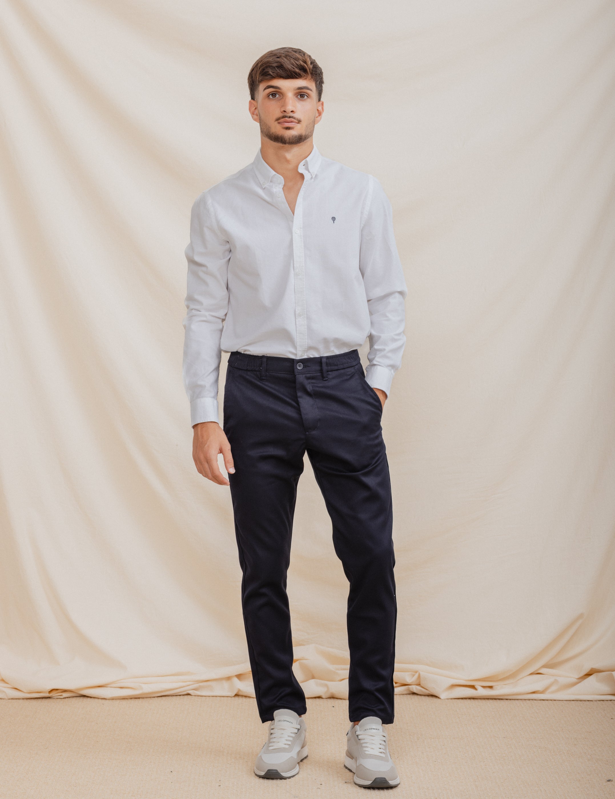 PANTALÓN CASUAL DE VESTIR MARINO