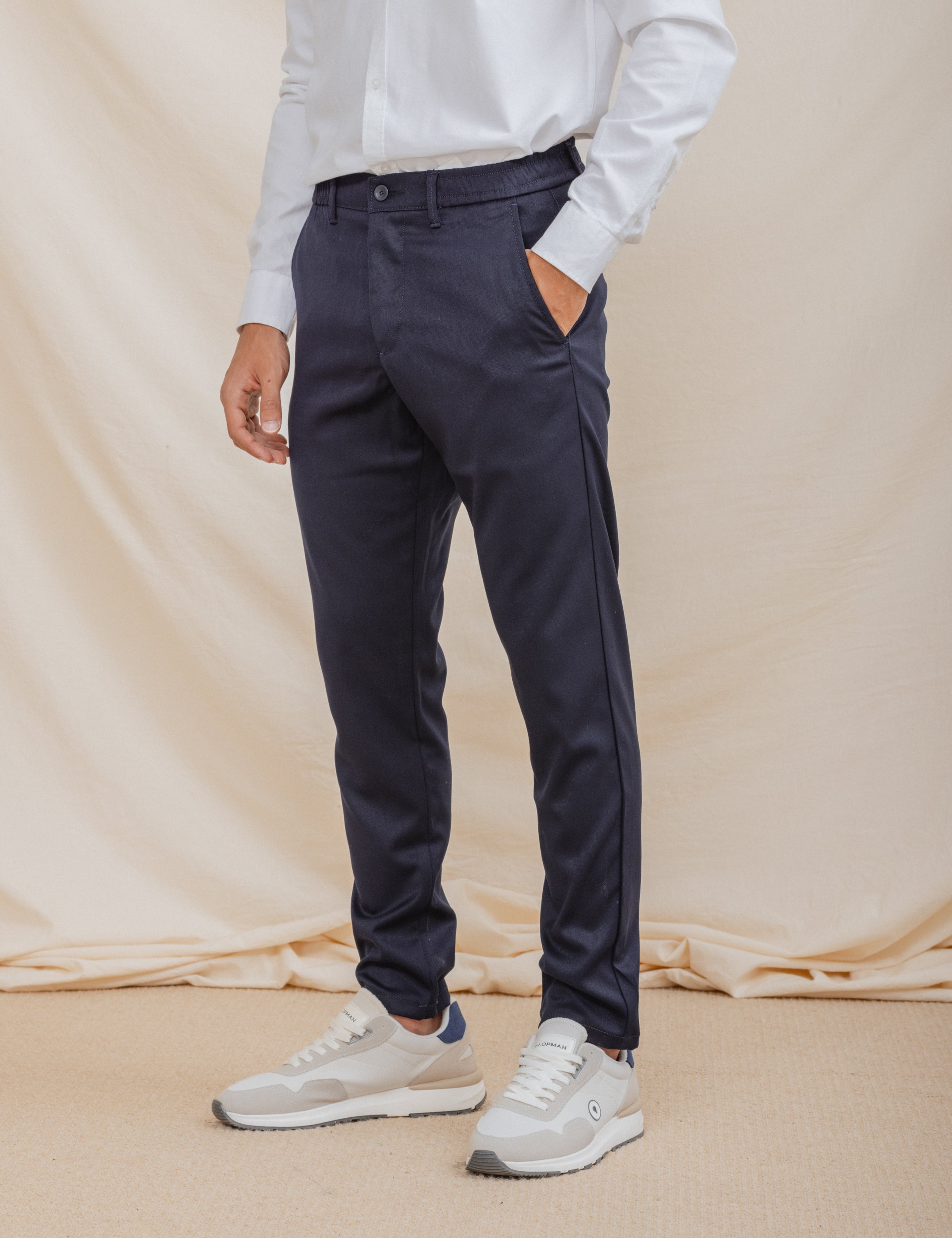 PANTALÓN CASUAL DE VESTIR MARINO