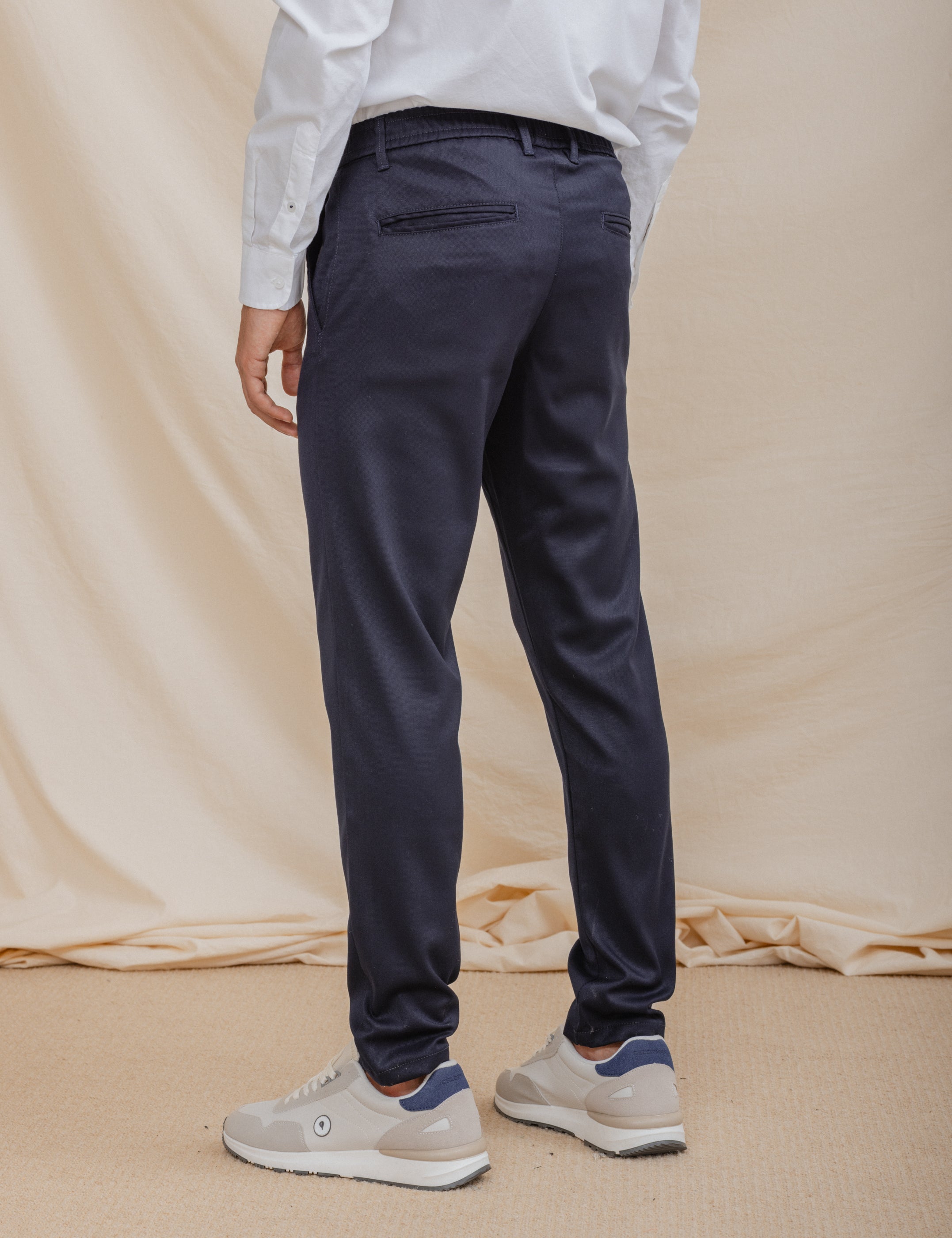 PANTALÓN CASUAL DE VESTIR MARINO