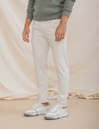 HOSE 5 TASCHEN SLIM BEIGE