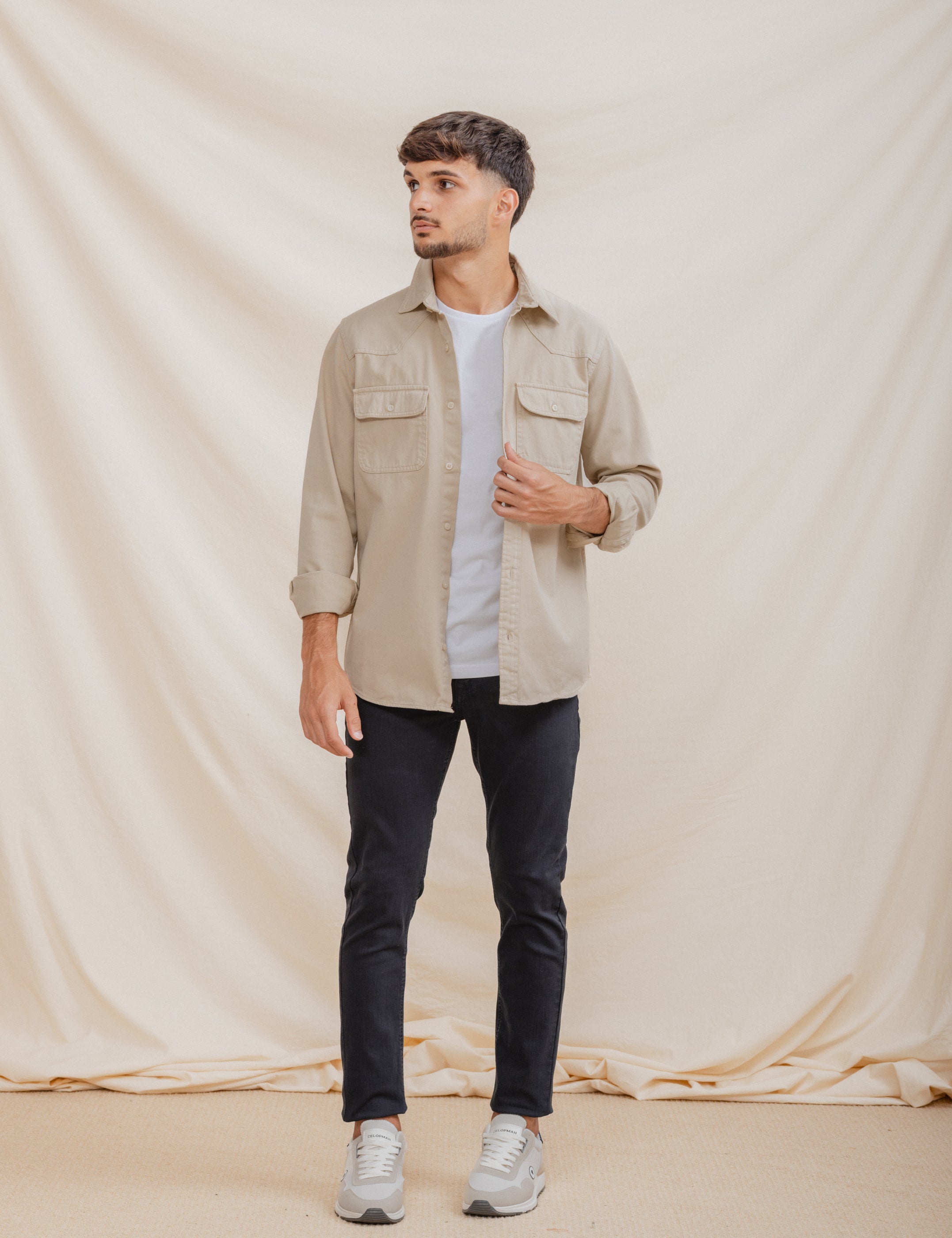 PANTALÓN 5 BOLSILLOS SLIM MARINO