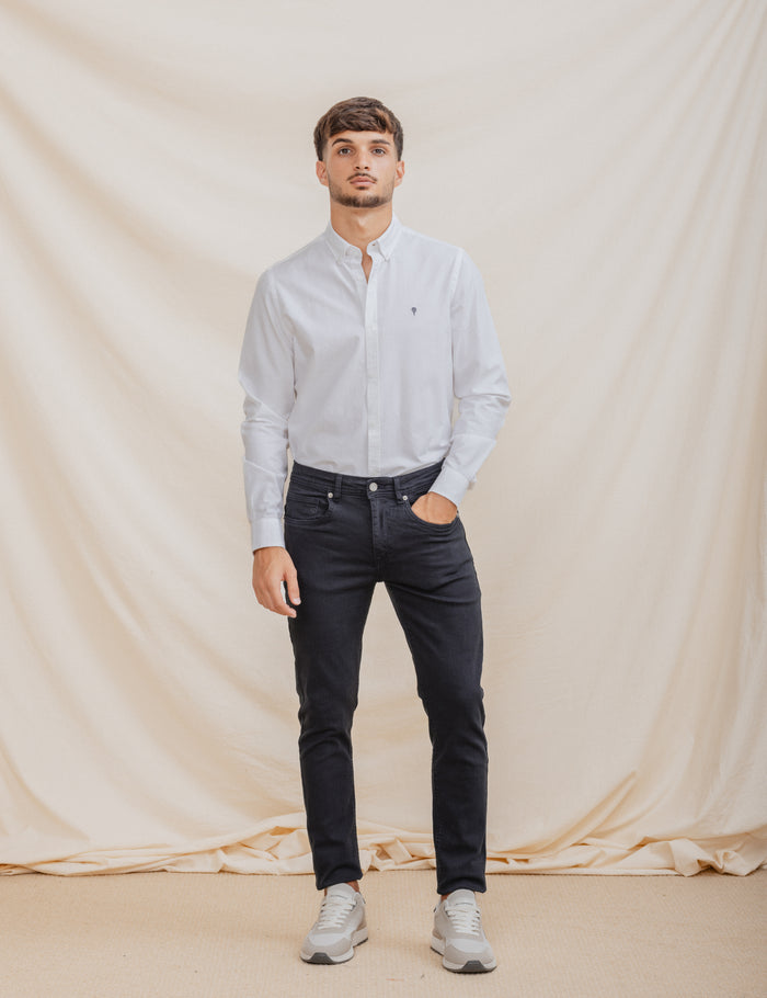 PANTALÓN 5 BOLSILLOS SLIM MARINO