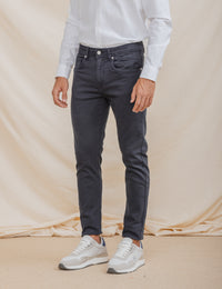 HOSE 5 TASCHEN SLIM MARINEBLAU