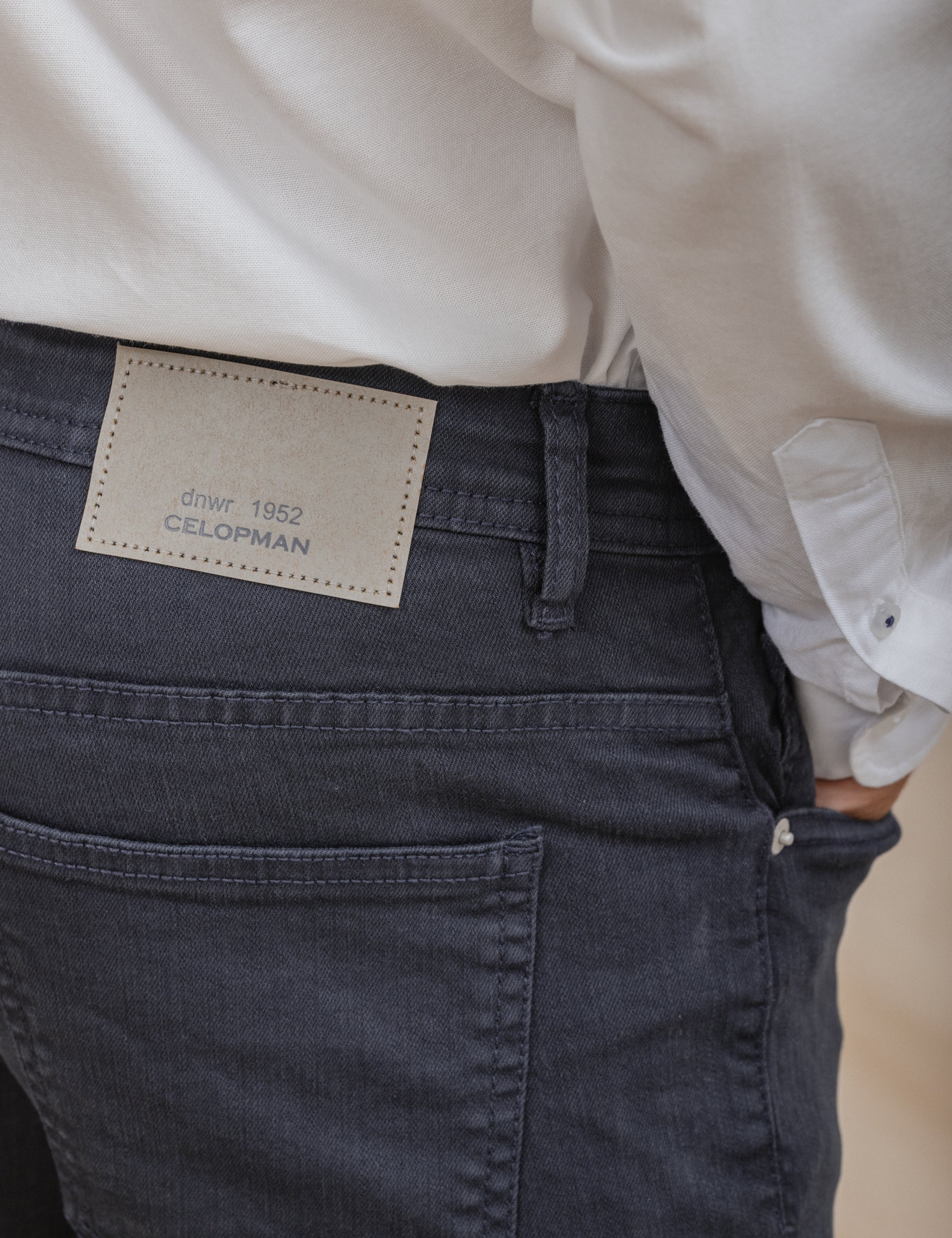 PANTALÓN 5 BOLSILLOS SLIM MARINO