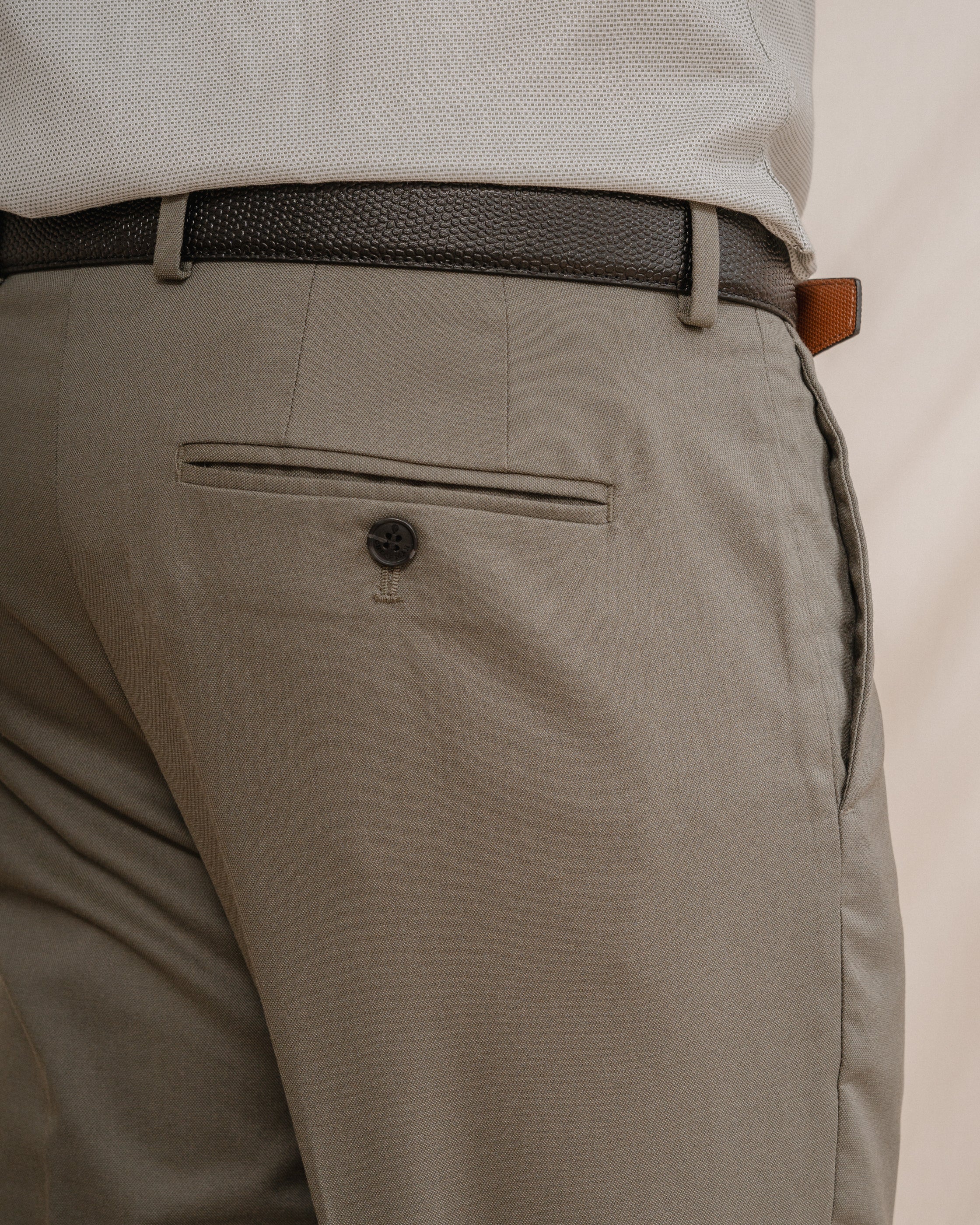 PANTALÓN TRAJE VERDE