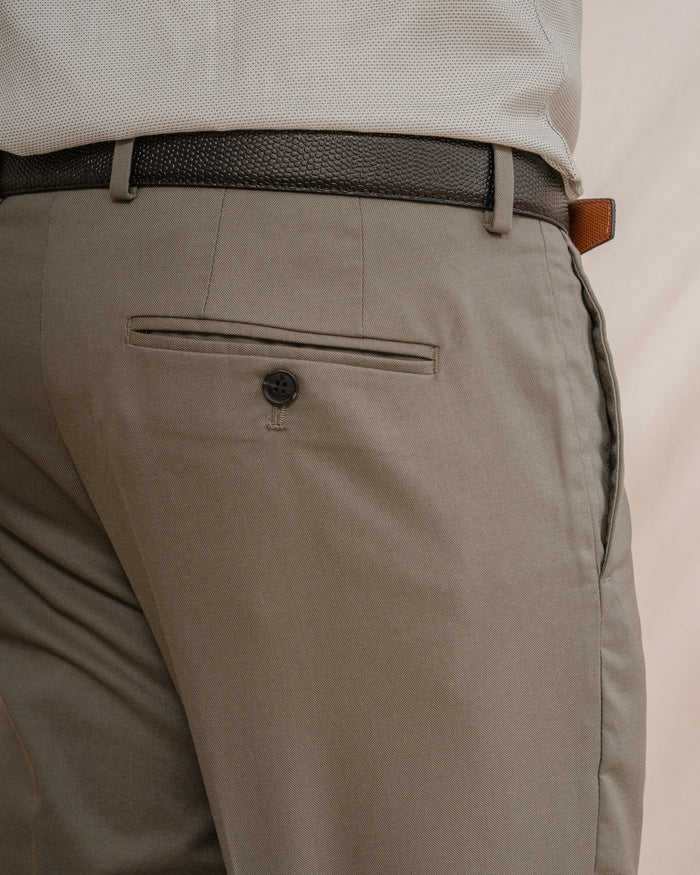 PANTALÓN TRAJE VERDE