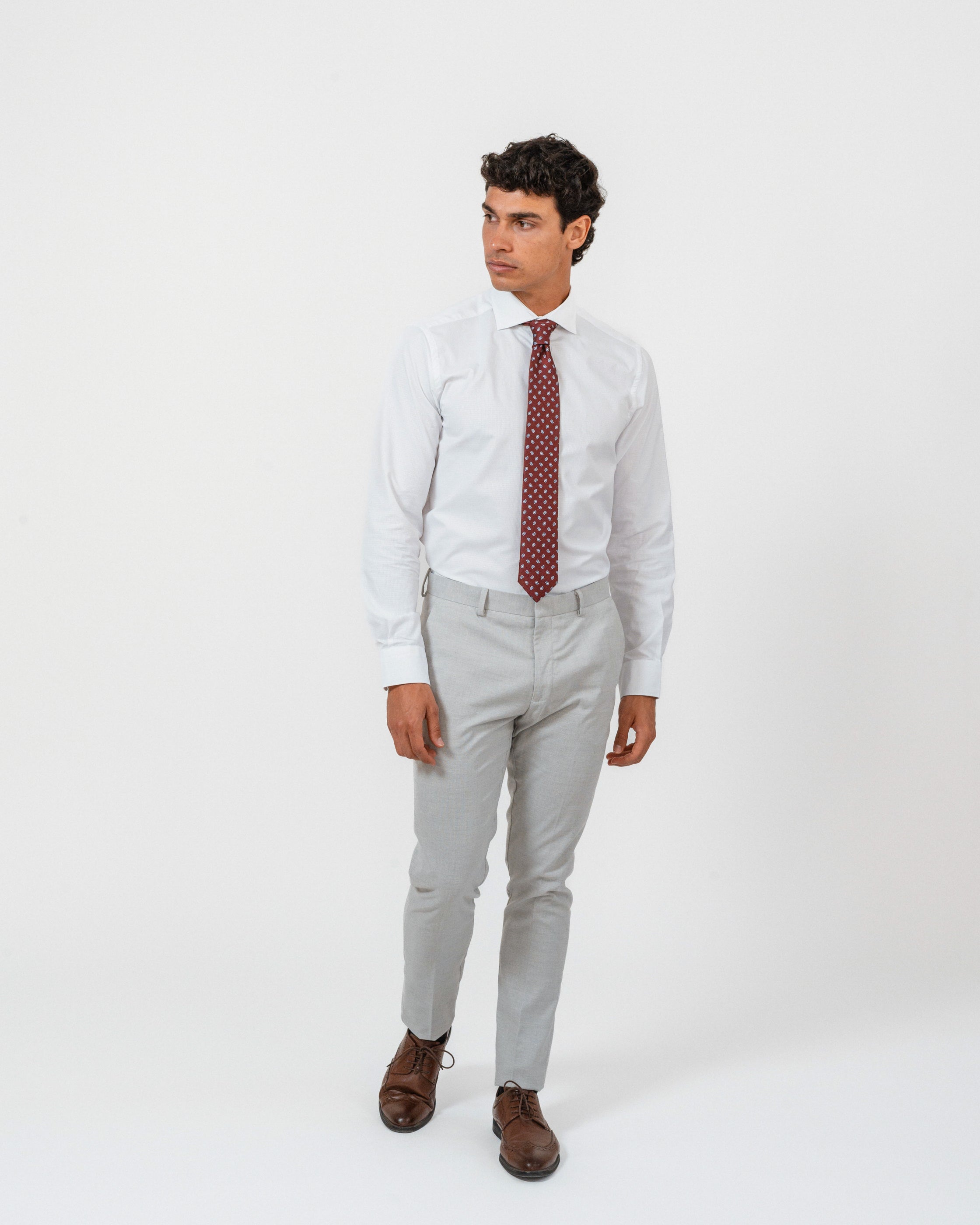 PANTALÓN DE TRAJE GRIS