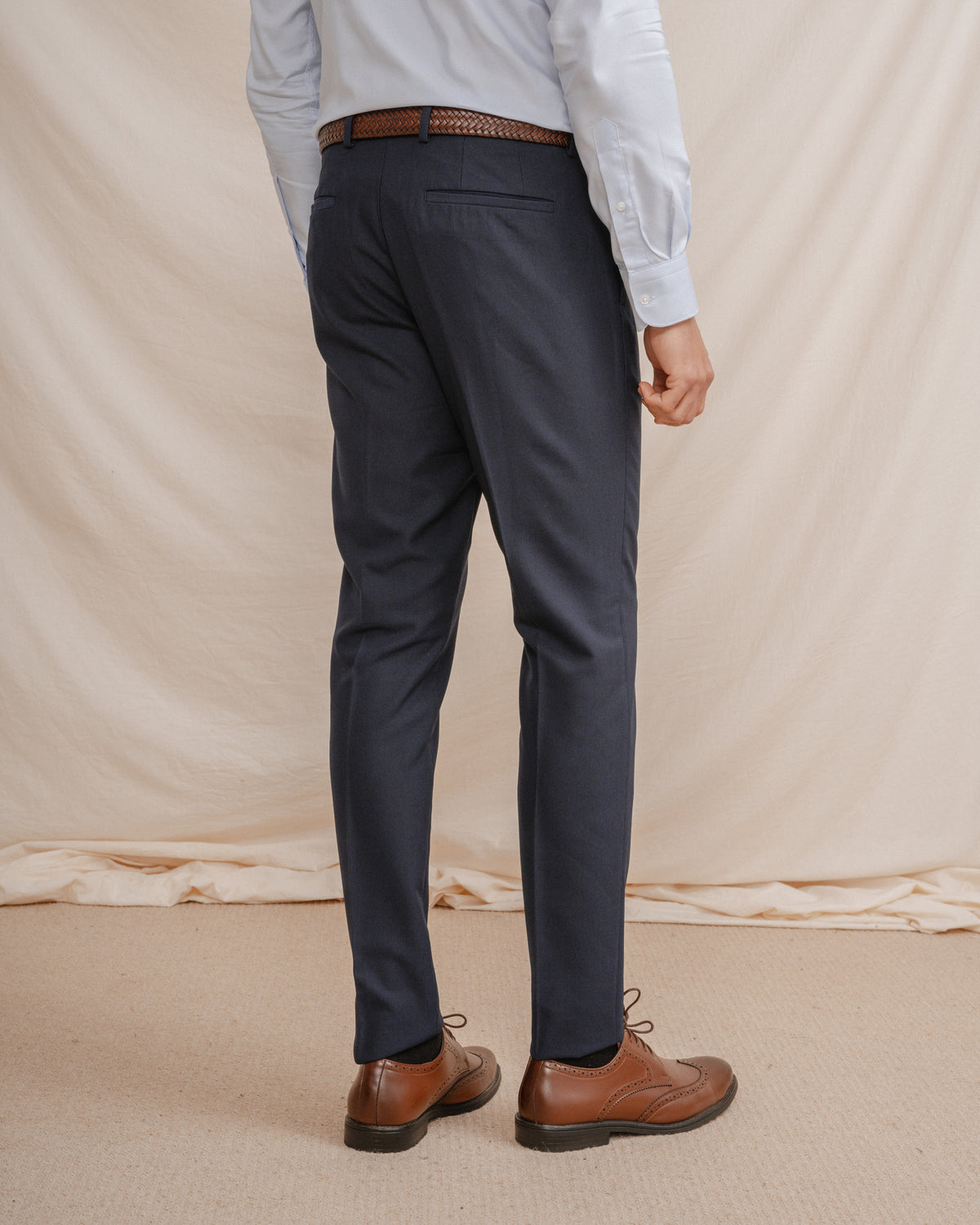 CALÇA DE FATO AZUL