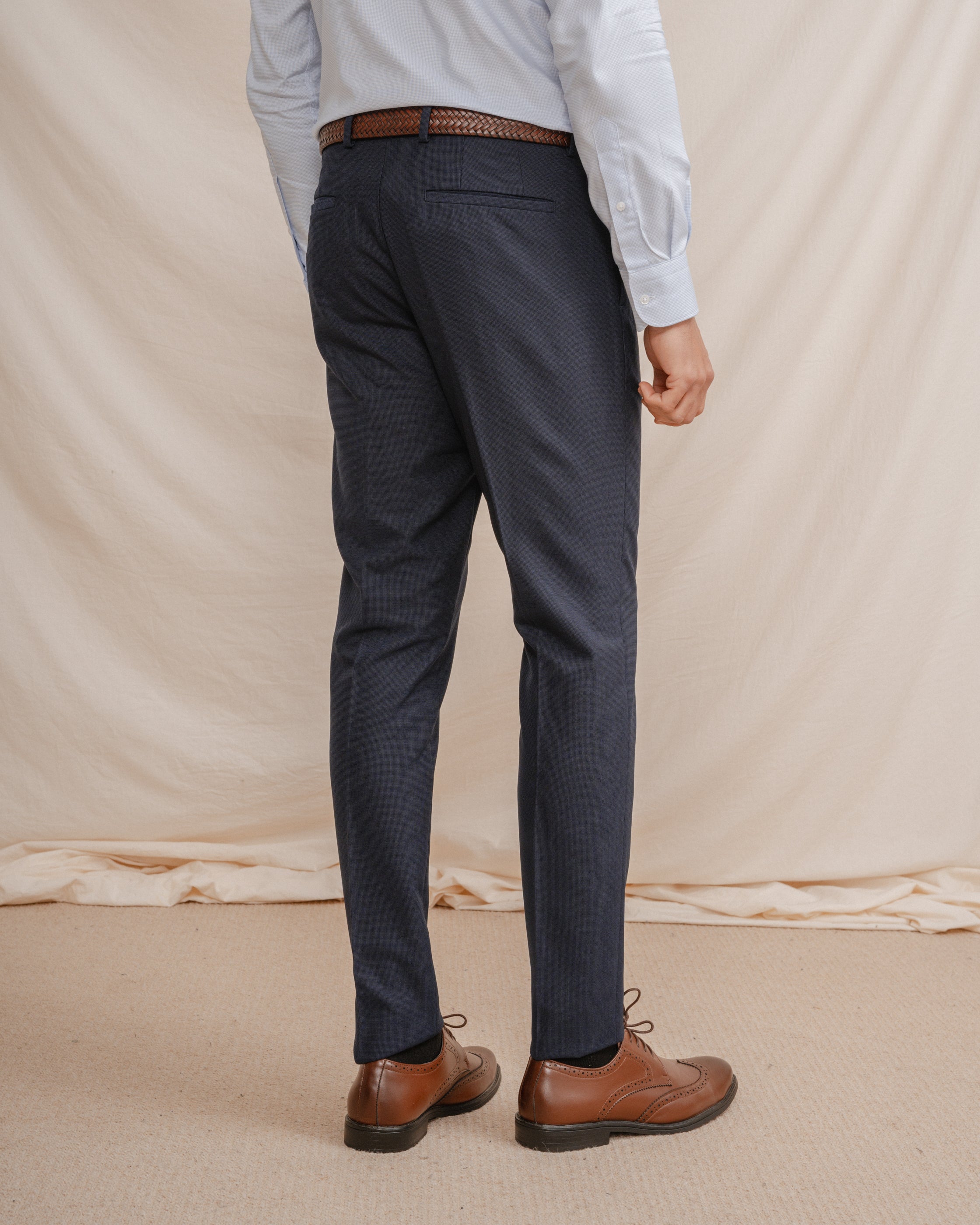 PANTALÓN TRAJE AZUL