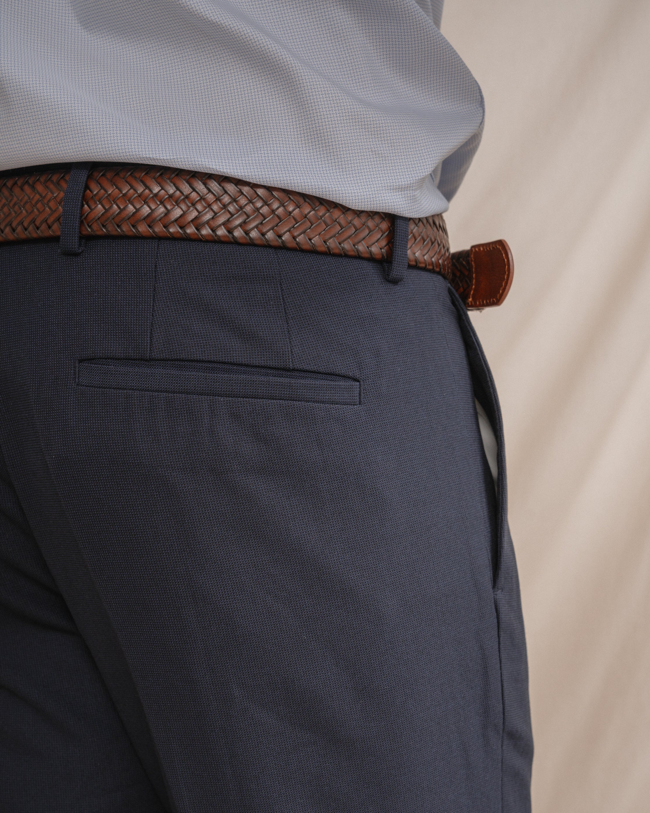PANTALÓN TRAJE AZUL