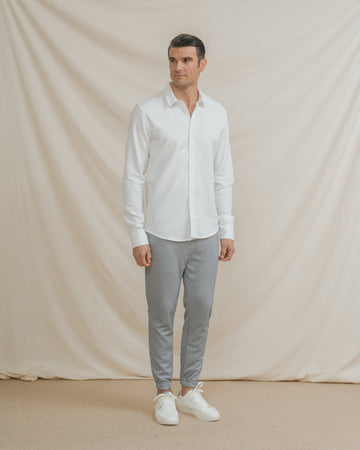 CALÇAS FATO JOGGER CASUAL AZUL-CLARO