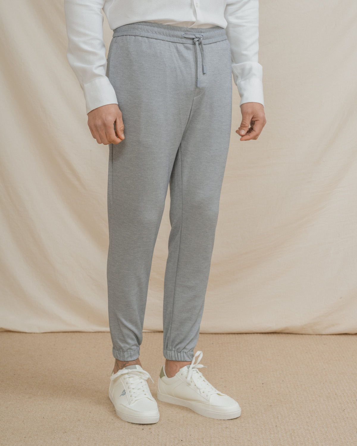 CALÇAS FATO JOGGER CASUAL AZUL-CLARO