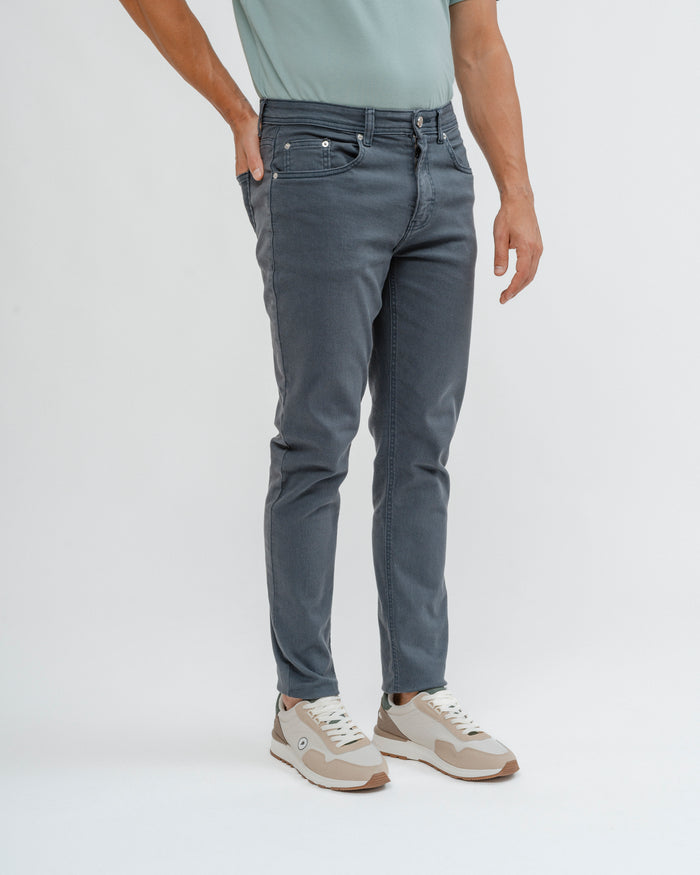 PANTALÓN 5 BOLSILLOS SLIM AZUL