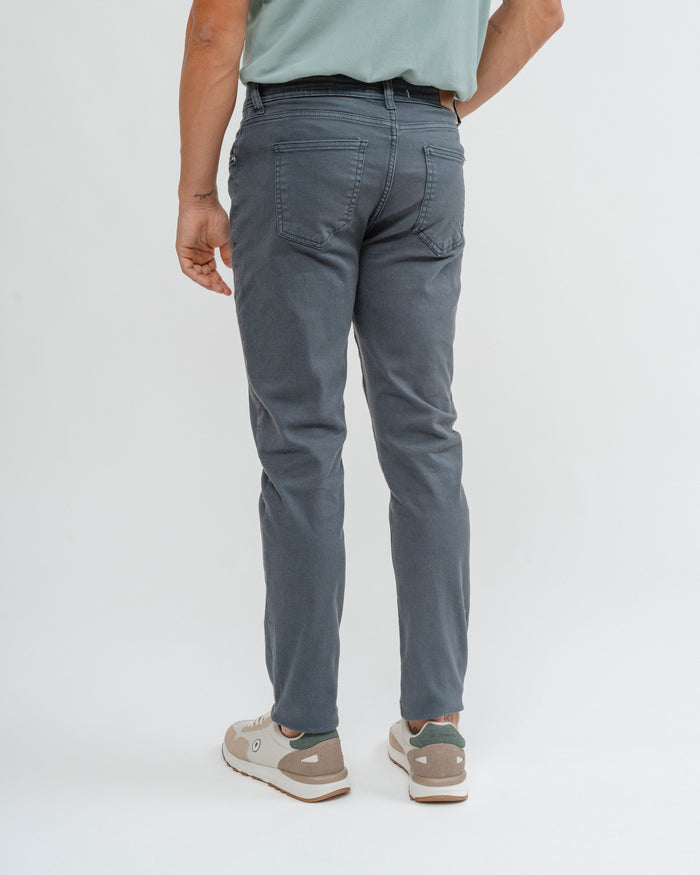 PANTALÓN 5 BOLSILLOS SLIM AZUL