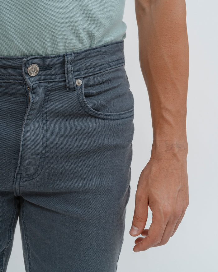 PANTALÓN 5 BOLSILLOS SLIM AZUL
