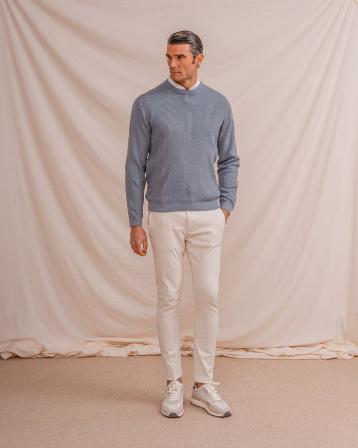 PANTALÓN CHINO SKINNY BEIGE