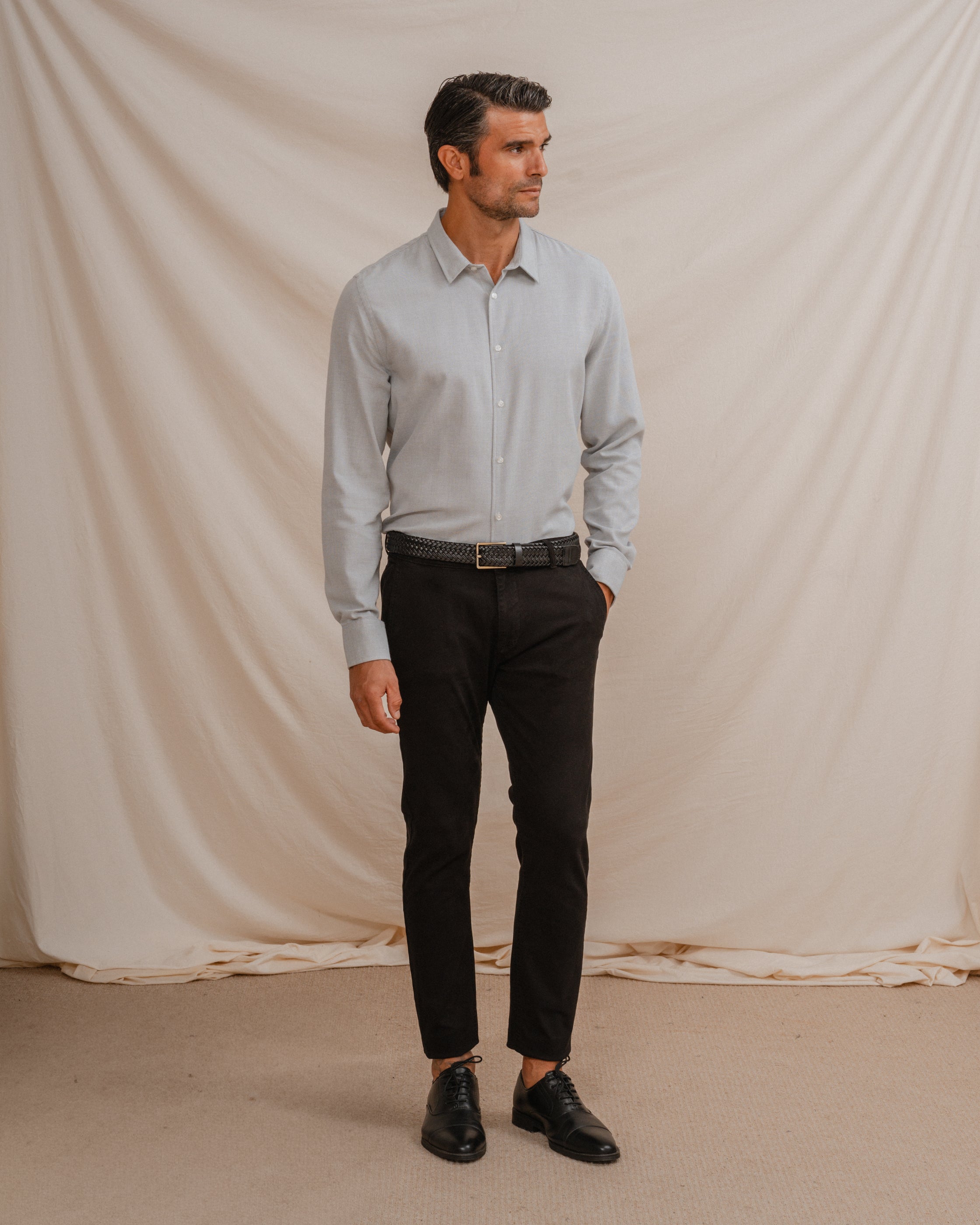 CHINO BÁSICO SLIM NEGRO