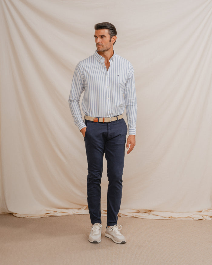 CHINO BÁSICO SLIM MARINO